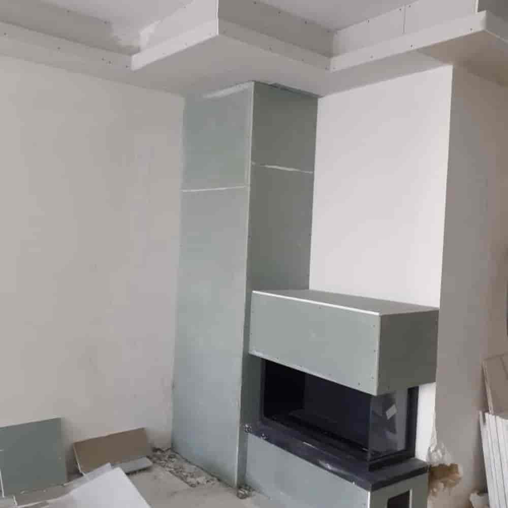 LCD gazlı şömine